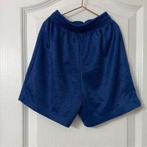 Bcg blue mesh pull on athletic shorts size XS (6/6X)